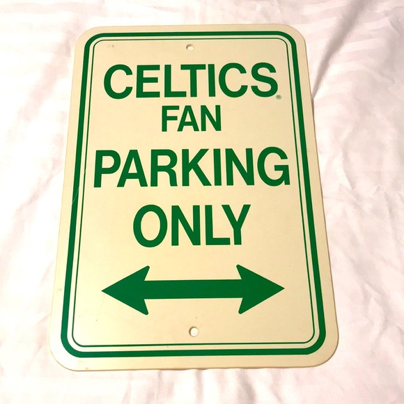 Celtics Other - “Celtics Fan Parking Only” Man-cave Gear